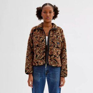 Women's Jacquard Extreme Pile Full Zip Jacket